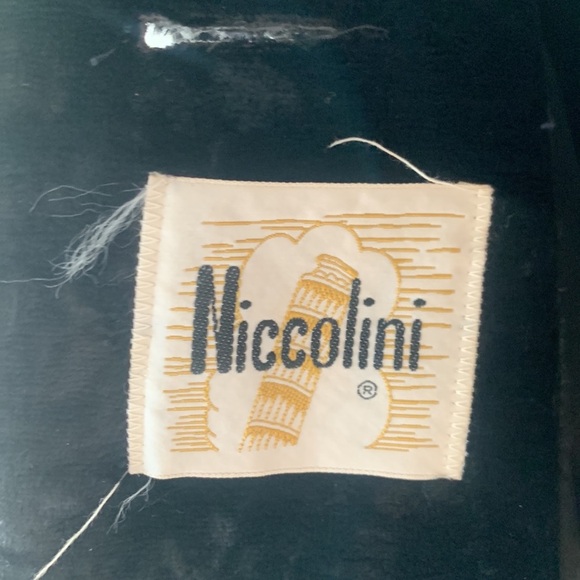 Vintage Niccolini Black Crushed Velvet Gothic Cape Women’s Size S - Picture 9 of 17